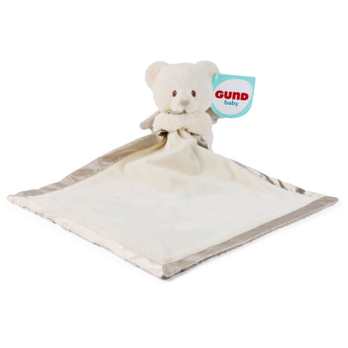 Spiritual Plush Bear Lovey Comfort Blanket